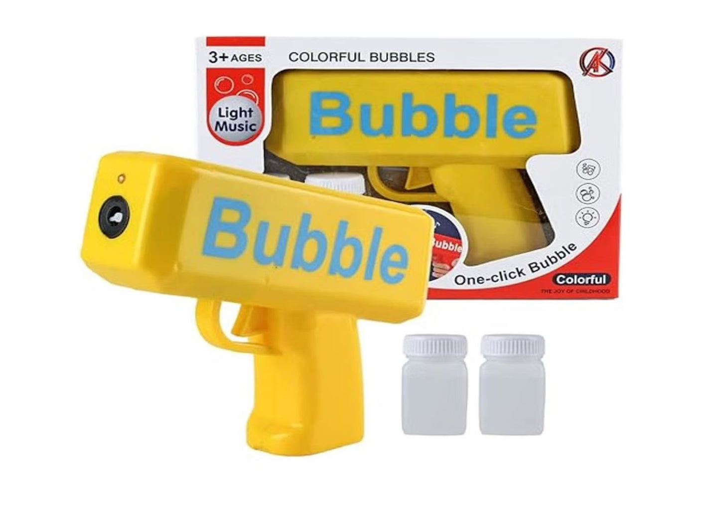 Fun Bubble Gun Exciting Bubble Gun Toy for Kids Joy and Delight with Every Bubbles Gun Adventure Toy Gun Automatic Bubble Gun