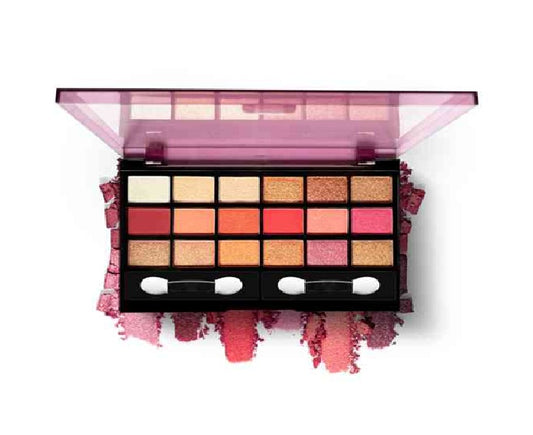 OBN Beauty 18 Color EYESHADOW With Velvey & Stay True Color