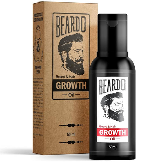 gh mjn Hair Growth Oil - for faster beard growth and thicker looking beard | Natural Actives Only