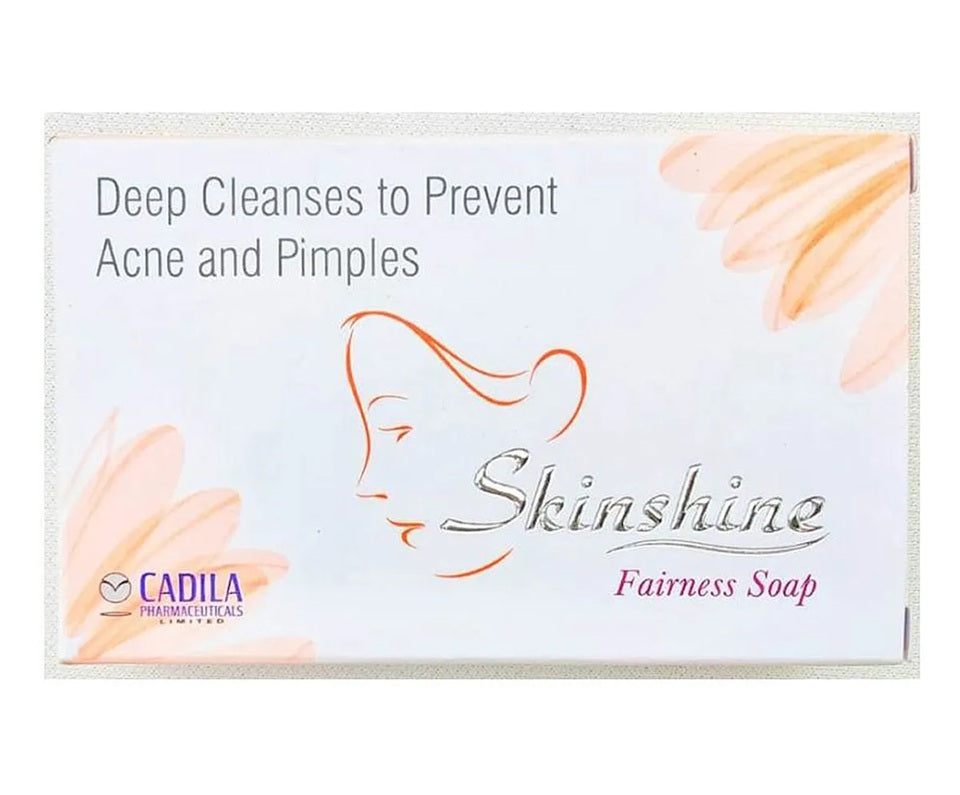 SkinShine Fairness Soap To Deep Cleanses To Prevent Acne And Pimples (75g)