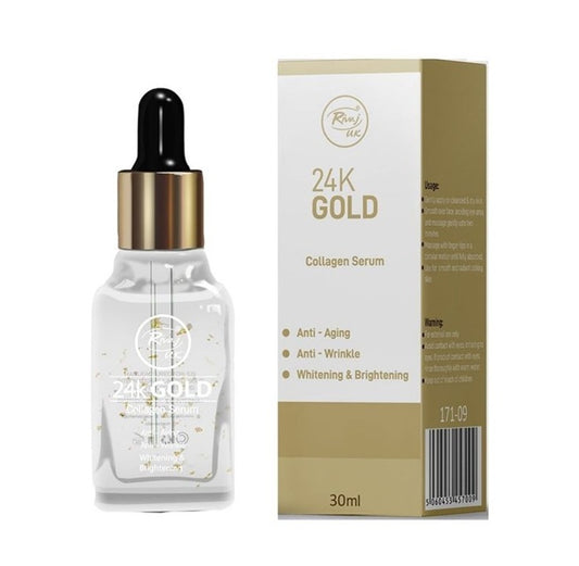 Elpis Gold 24k Gold Face Serum Lightweight  , hydrating gold Serum