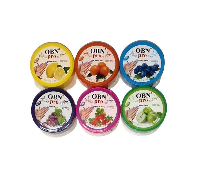 Obn Nail Polish Remover Fruit Natural Armor Towel Tissue Wipes