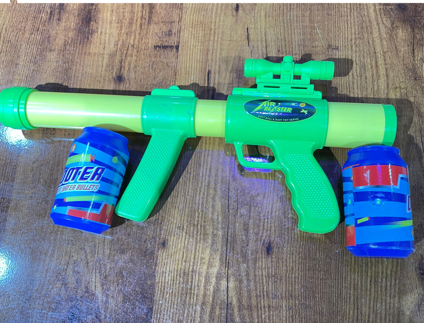 Foam Blaster Gun 3 in 1 Pump Action Air Shooting with 6 Balls, 8 Suction Dart Guns & Darts