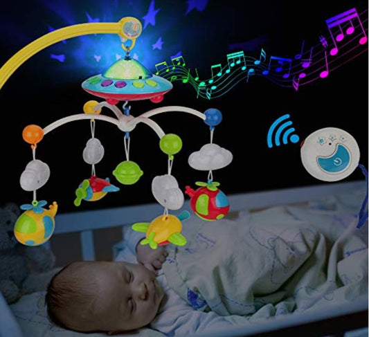 Galactic New Sweet Cuddles Harmonious Musical cot (6 Pcs Set(3 Design)  (Multicolor)