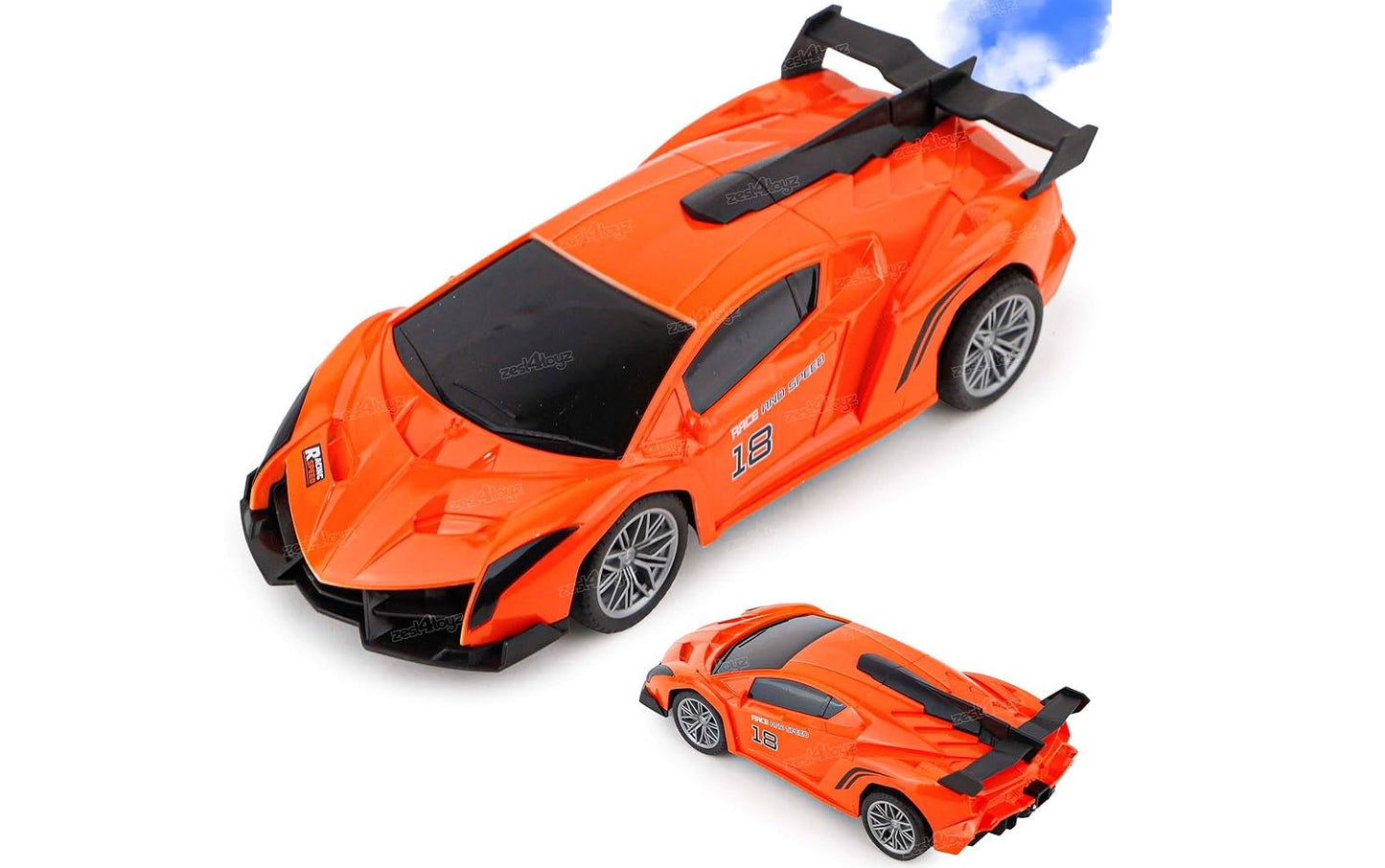 R/C Remote Control Super Sports Car with Doors Opening RC Racing Stunt Model Car Toys with Headlights for Boys (Lamborghini)