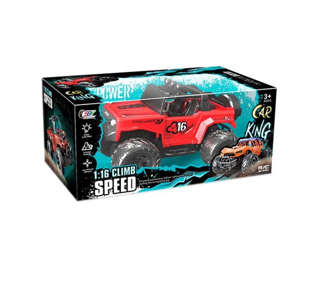 Wireless Remote Control Car Toy Model 1: 16 off-Road Vehicle Rock Climbing Car