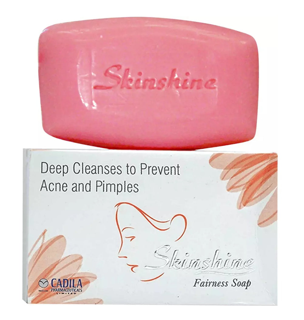 SkinShine Fairness Soap To Deep Cleanses To Prevent Acne And Pimples (75g)