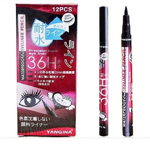 LONG- WEAR 36H WATERPROOF 36H EYELINER ( PACK OF 6 )