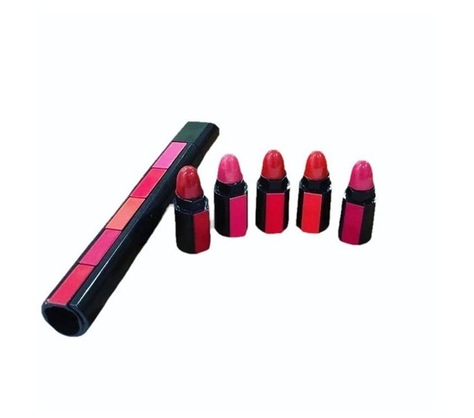 Pofie 5 - Steps Matte Lipstick for Long Lasting Matte Finish