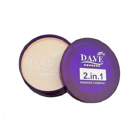 Dave 2 in 1 Compact Powders Radiant Finish Shine Control