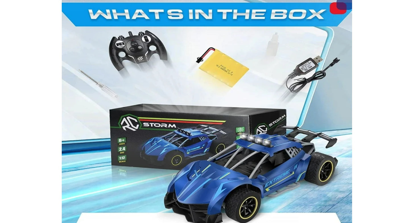 RC Car 1:12 High-Speed 4WD 2.4G Electric Car with Remote Controller RC Off-Road Car