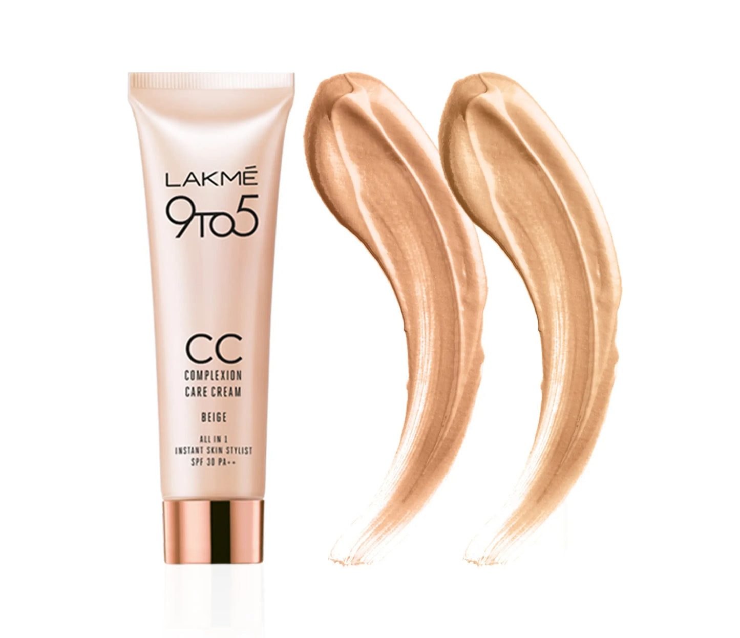 Lakme 9 to 5 CC Cream Bronze with 3% Niacinamide Complex SPF30 PA++ | 90% lightweight moisturizing cream for Care & 10% Foundation for Care |Conceals Dark Spots| Brightens Skin