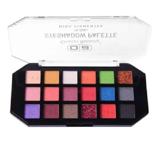 OBN Beauty 18 Color EYESHADOW With Velvey & Stay True Color