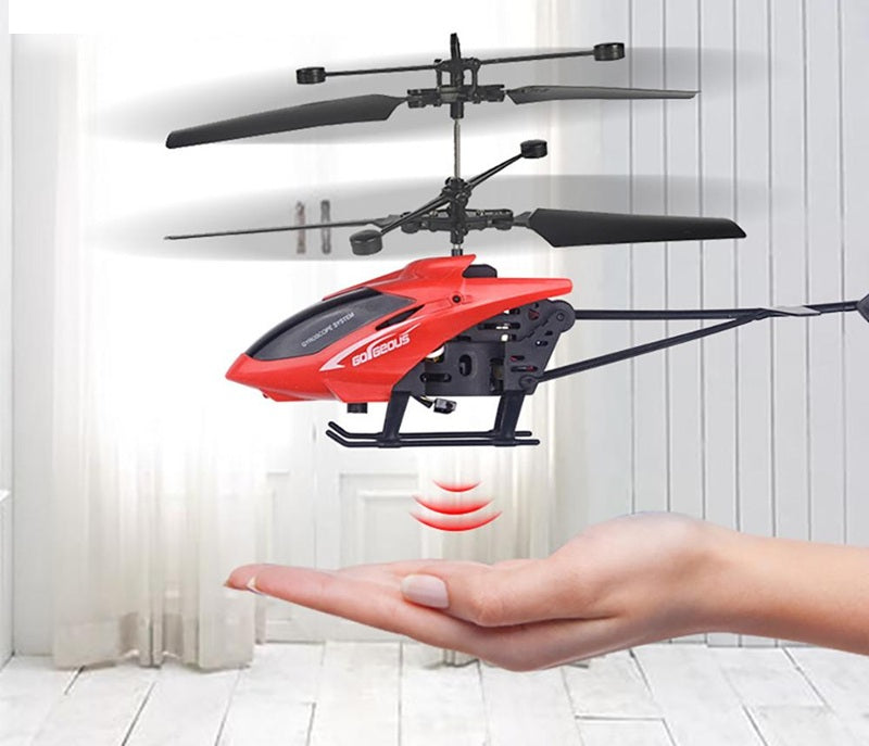 Plastic Helicopter Toy for Kids | Gravity Sensor Battery Chargable Toy Helicopter