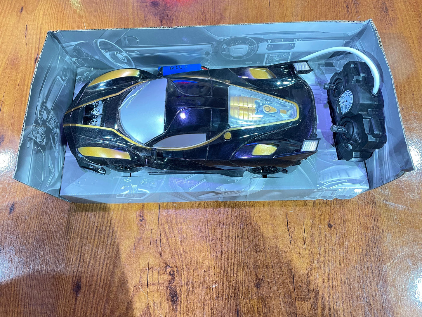 Speed Remote Control Cars 1:16 Scale RC Drift Car 2.4Ghz 30KM/H High Speed 4WD RTR Racing Car with Drift Tires LED Lights 1PCS Rechargeable Batteries RC Sport Cars Toys for Adults Kids Gift,Black