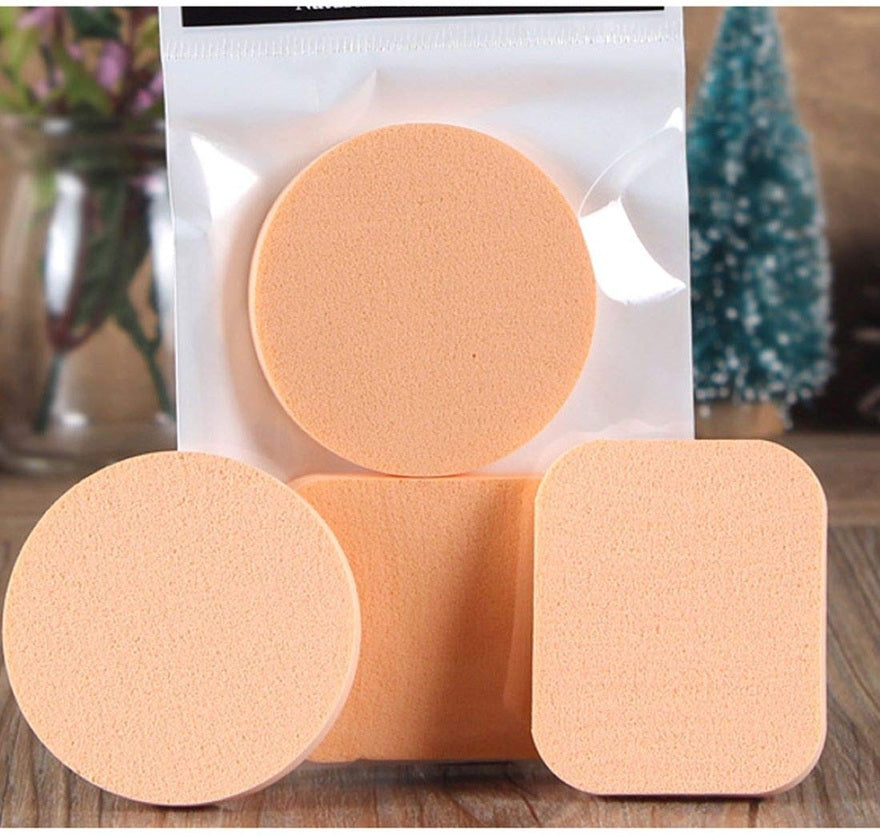 Cosmetic Powder Puff Make-up sponge | suitable for practising eyelash fanning