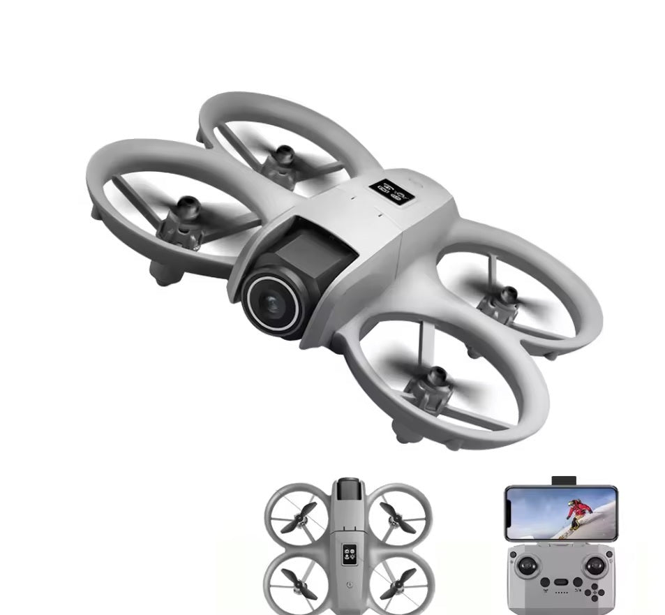 DJW P6 Max Drone – Smart RC Quadcopter with 4k Camera, LED Lights & Optical Flow
