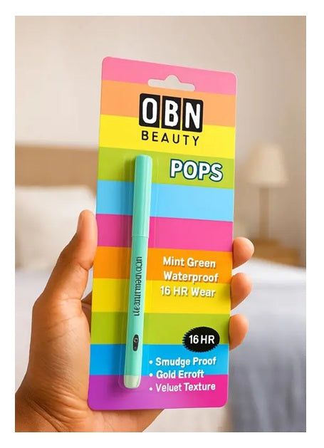 OBN Beauty Popstar Longwear Kajal –Bold Black. waterproof & smudge proof ( Pack of 4 )