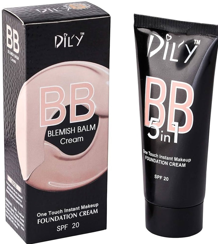 Active BB Blemish Balm Cream, 5-in-1 Foundation with SPF 20, One Touch Instant Makeup