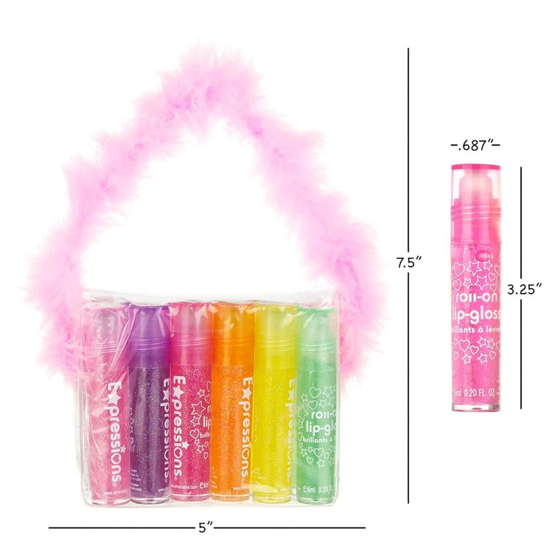 Hella Herbal Fashion & Classic Lip gloss With Sparkle Effect - 12 pcs