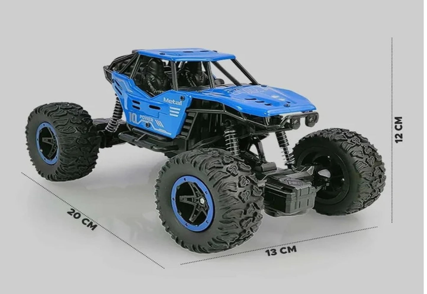 NHR Remote Control car with Mist Smoke Spray Function and Attractive Lights, Rock Crawler 45° Climbing Angle, Rechargeable High Speed Off-Road Monster Truck Rock Climbing Car Toy