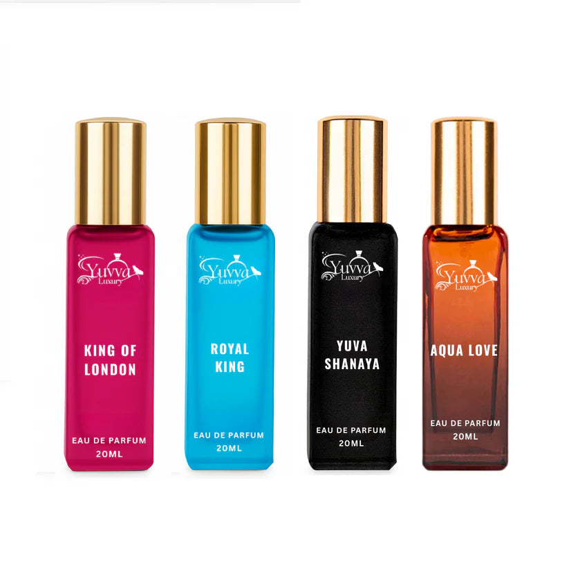 Luxury Perfume Gift Set For Men - 4 x 20ml
