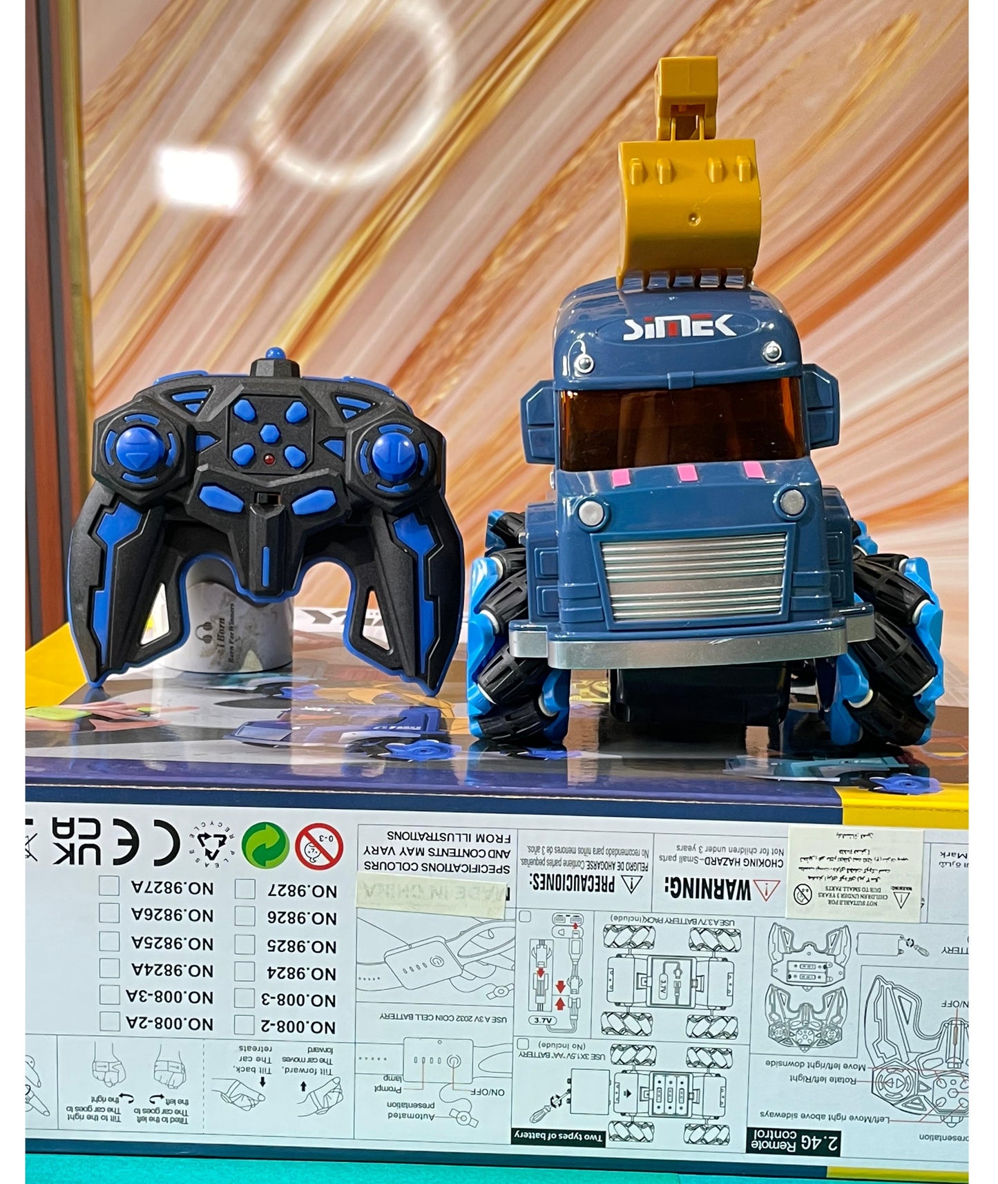 DIY Magnetic Car Intelligent Remote Control Truck