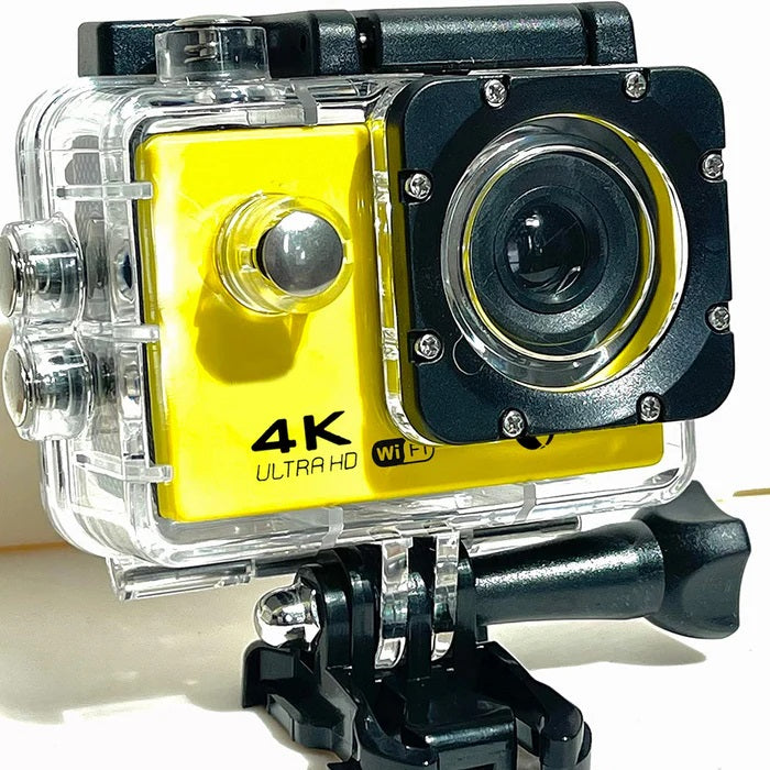 4K Ultra HD Mini Action Camera 2.0inch Screen WiFi Remote Control Underwater Waterproof Helmet Video Recording Cameras Sport Cam