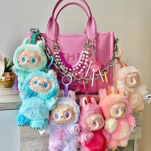 3PC Labubu Doll Character Action Figure Design Collectible Toys Home Decorations The Monsters Big Energy Series Blind Labubu Doll Box Cute Toy Decor Gift