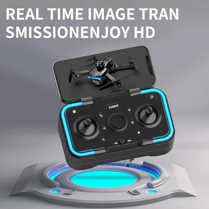 Welko-Drone-with-4K-Camera-WiFi-FPV-1080P-HD-Dual-Foldable-RC-Quadcopter-Altitude-Hold-Headless-Mode-Hight-Hold-Multicolor