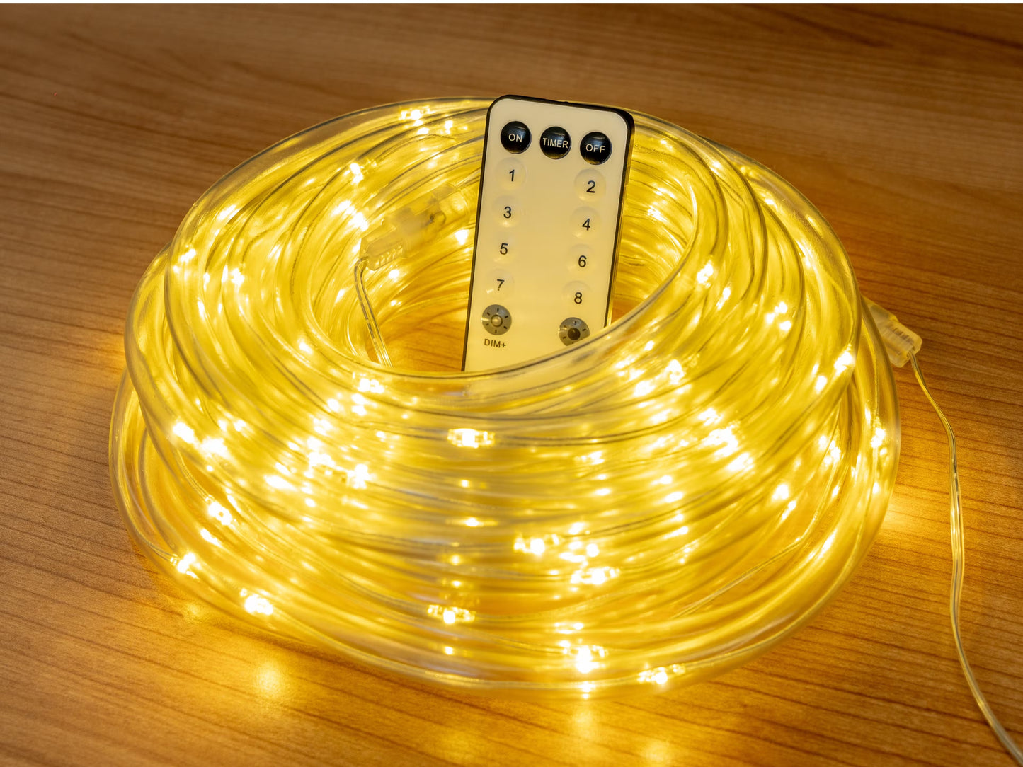 Solar Rope Lights Solar Powered String Lights 40 FT 120 LED's 8 Modes
