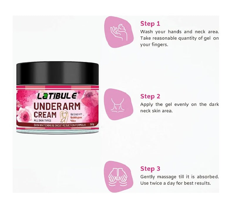 Latibule Advanced UndeR-Arm Whitening Cream Pack of 1