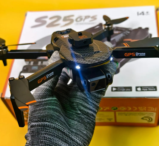 S25 GPS offers stunning aerial photography with dual 4K cameras, advanced navigation features, and easy controls.