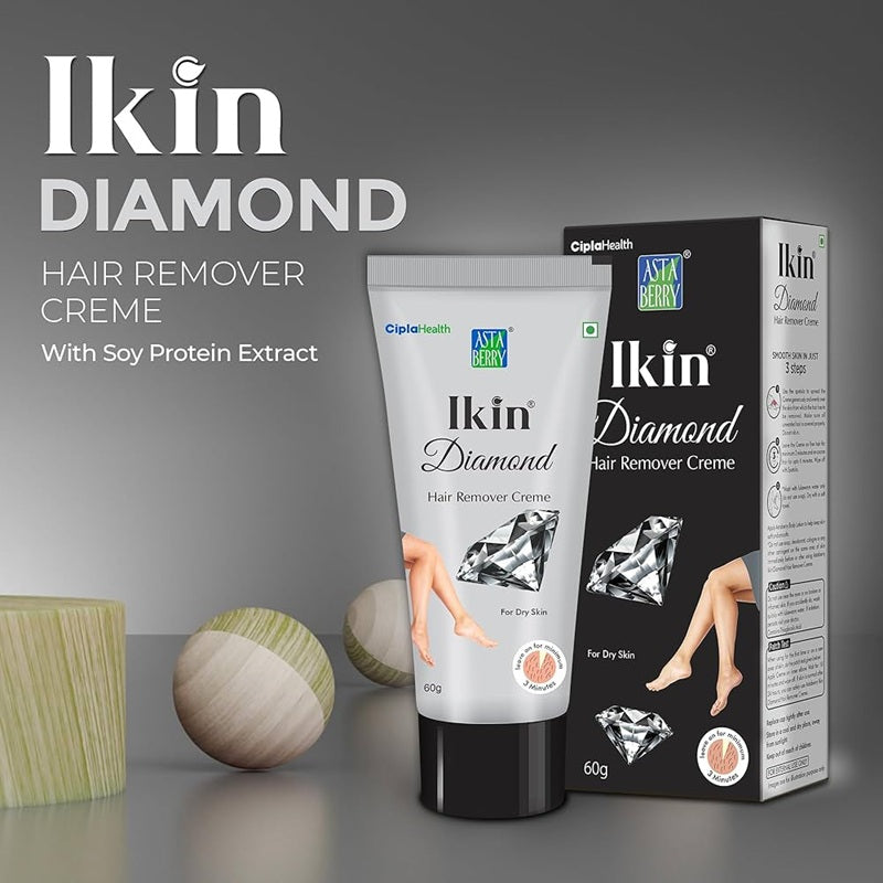 ASTA BERRY Ikin Skin Whitening & Diamond Hair Remover Creme