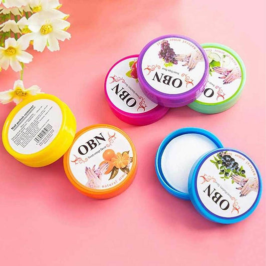 Obn Nail Polish Remover Fruit Natural Armor Towel Tissue Wipes