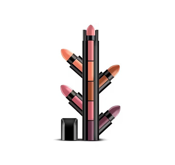 Pofie 5 - Steps Matte Lipstick for Long Lasting Matte Finish