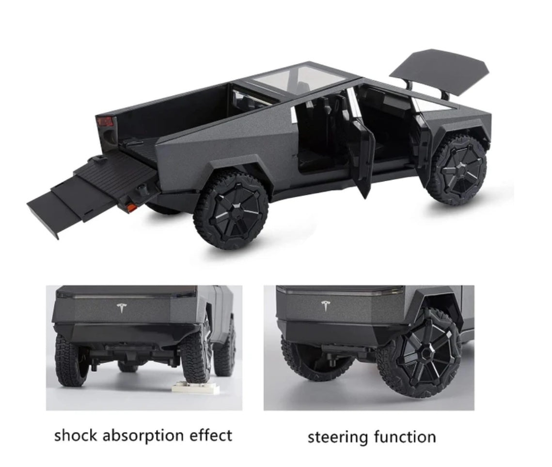 Tesla Cybertruck High Speed RC with 2.4GHz Long Battery Life Light Effects Runs On All-Terrain 1:14 Rc Car- Girls & Boys