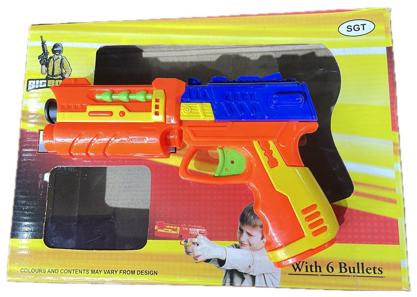 Blaze Storm Gun - High-Power Foam Dart Blaster with Rapid Fire Action Armor Sets