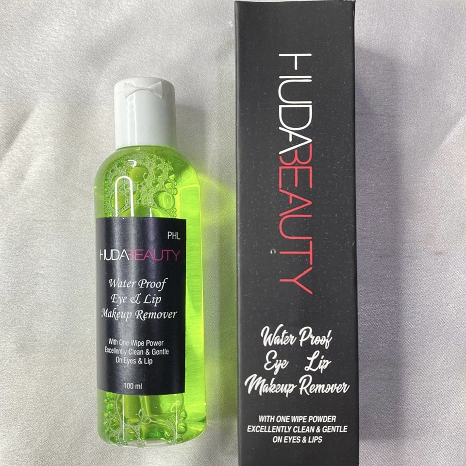 HUDA BEAUTY Water Proof Eye & Lip Makeup Remover
