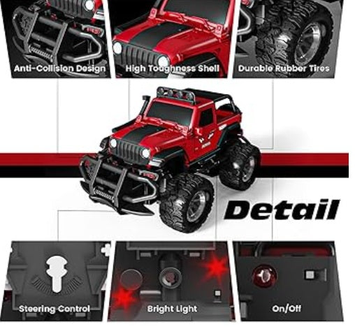 Wireless Remote Control Car Toy Model 1: 16 off-Road Vehicle Rock Climbing Car