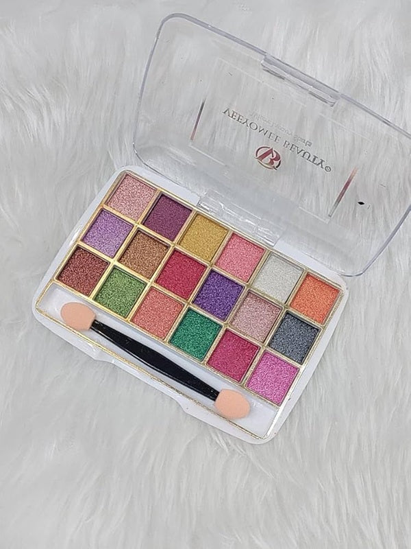 OBN Beauty 18 Color EYESHADOW With Velvey & Stay True Color