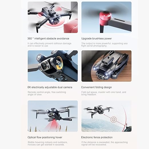 P7 Pro Professional Video Recording Multi Feature Foldable Drone