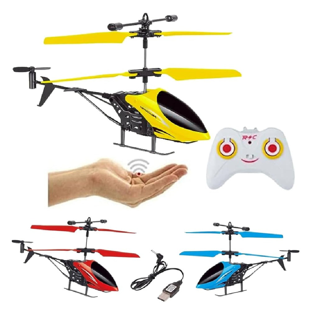 Remote Control Plastic Helicopter Toy for Kids | Gravity Sensor Battery Chargable Toy Helicopter