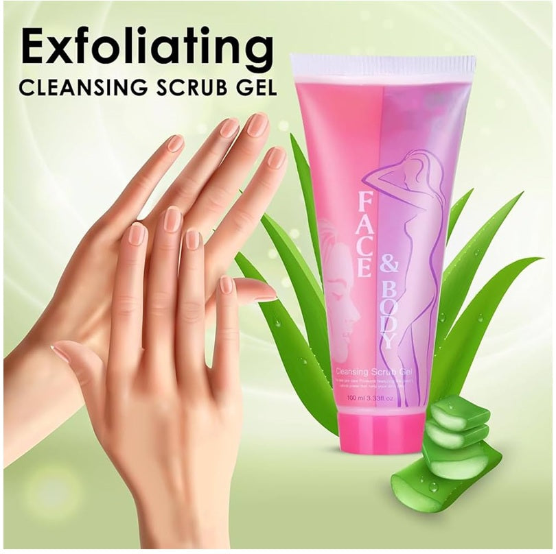 Heng Fang Face & Body Cleansing scrub gel watermelon