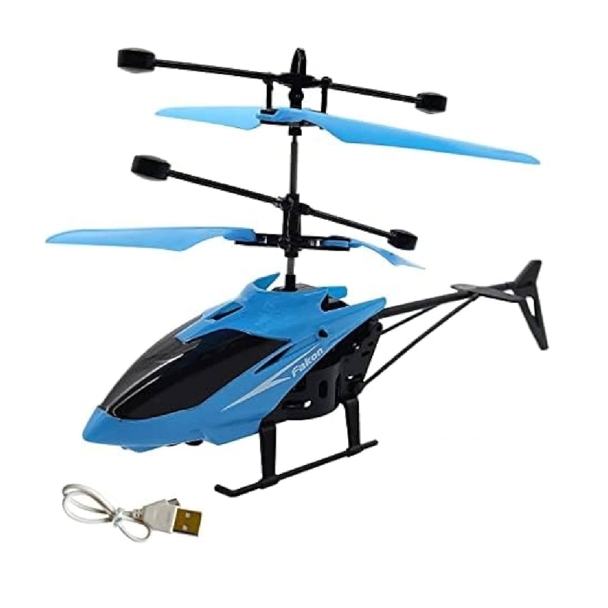 Plastic Helicopter Toy for Kids | Gravity Sensor Battery Chargable Toy Helicopter