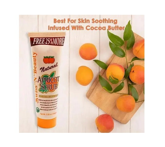 Apricot Scrub Leaves Your Skin Fresh and Alive pack of 1