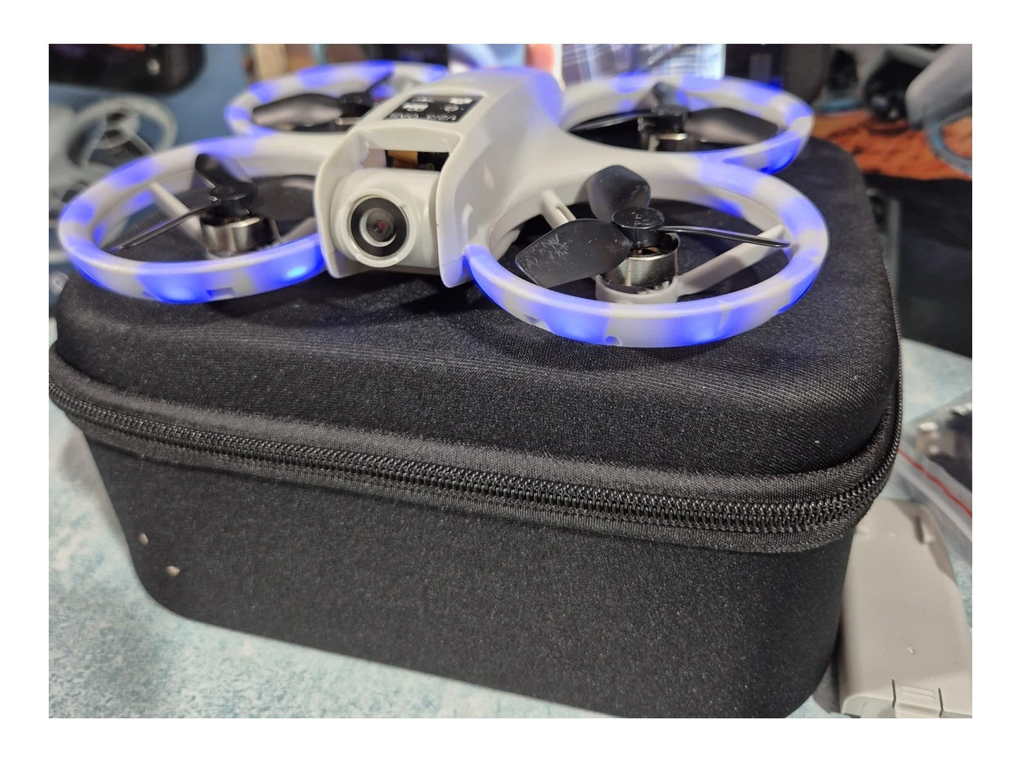 DJW P6 Max Drone – Smart RC Quadcopter with 4k Camera, LED Lights & Optical Flow