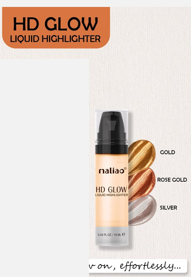 Maliao HD Glow LIQUID Highlighter Give Instantlly A luminous Glow