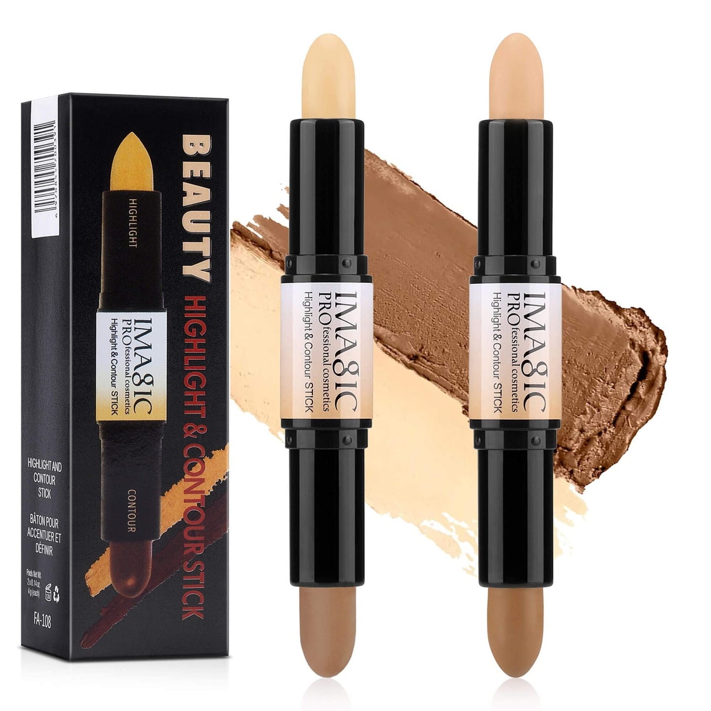 Elpis GOLD Double 3D Balm Highlighter & Contour Stick