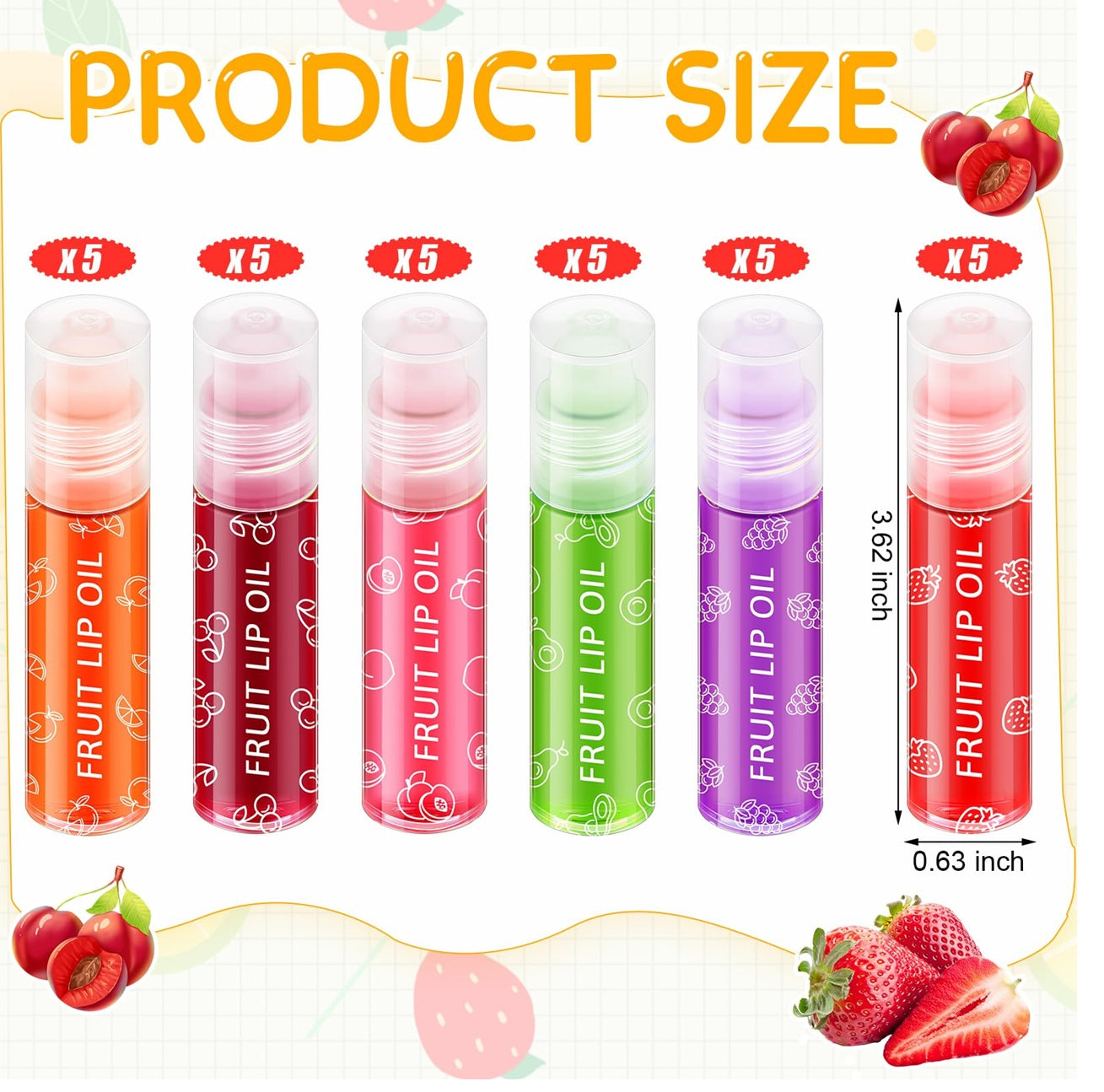 Hella Herbal Fashion & Classic Lip gloss With Sparkle Effect - 12 pcs